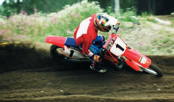 Jarno Lammila junnu SM 125cc mestari 1995